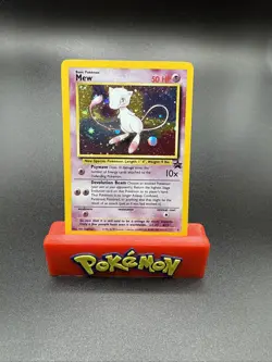 Pokemon Card Mew HOLO Black Star Promo #9 LP Condition Rare 2000 - Image 1