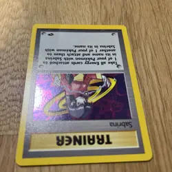 Sabrina Trainer 20/132 Holo Rare Gym Challenge WOTC Pokemon Card Near Mint - Image 3