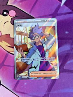 Jacq - 236/198 [Scarlet & Violet] Pokemon TCG - FULL ART ULTRA RARE - NM - Image 1