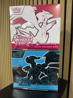 Pokemon TCG: Black Bolt & White Flare Pokemon Center Elite Trainer Box - PKC ETB - Image 1