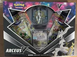 Pokemon TCG Arceus V Figure Collection Box New Sealed W/ Cosmic Eclipse Pack - Image 1
