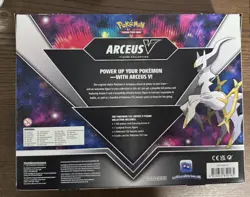 Pokemon TCG Arceus V Figure Collection Box New Sealed W/ Cosmic Eclipse Pack - Image 2