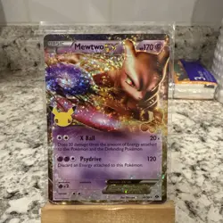 Pokemon 2012 Mewtwo EX B & W Next Destinies 54/99 Rare Holo EX NM - Image 1