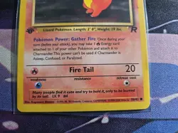 2000 Pokemon Team Rocket 1st Edition #50/82 Charmander - Image 2