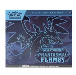 Pokemon Mega Evolution Phantasmal Flames Elite Trainer Box ETB Sealed SHIPS ASAP - Image 1