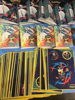 Large lot of Pokemon trading card game tins and accessories - Image 4