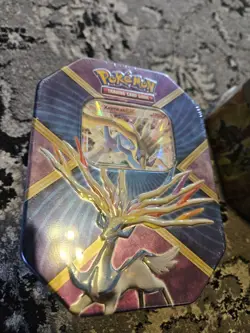 Pokemon: Shiny Kalos Tin [Xerneas Ex] New Sealed. - Image 1