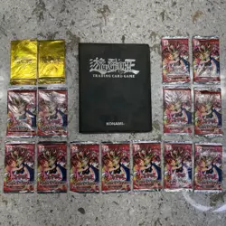 Yu Gi Oh Pharaos Servant Booster Packs Movie Edition + Binder + Starter kit - Image 1