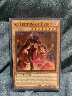 YuGiOh! 3x AD LIBITUM OF DESPIA MP22-EN192 Common Yu-gi-oh! TCG x3 - Image 1