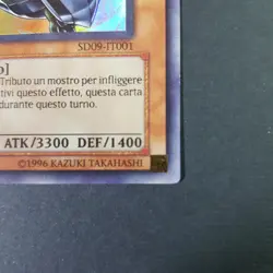Yu Gi Oh! Tiranno super Conduttore Ultra Rara 1° Edizione SD09-IT001 Near Mint - Image 5