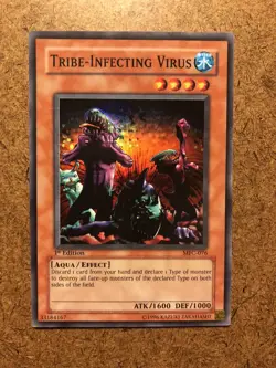 Yugioh - Tribe-Infecting Virus MFC-076 - Super Rare - 1st Edition - LP/MP - Image 1