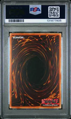 2010 Yu-Gi-Oh! Barrel Dragon Metal Raiders MRD Reprint Ultra Rare PSA 8 - Image 2
