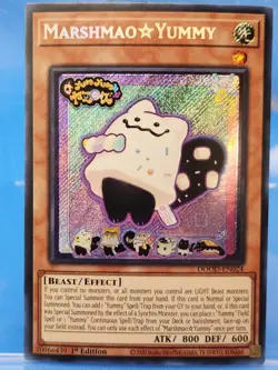 Yu-Gi-Oh! Marshmao Yummy SECRET RARE DOOD-EN024 Pack Fresh - Image 1