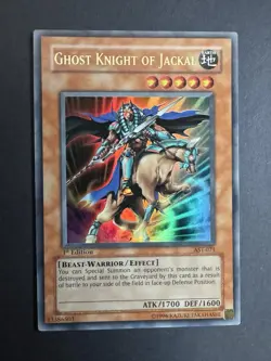 Ghost Knight of Jackal AST-071 Ultra Rare 1st Edition Near Mint Yugioh - Image 1