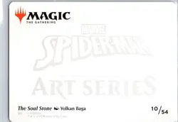 The Soul Stone Art Card Normal Art Series: Marvel's Spider-Man #10 NM - Image 2