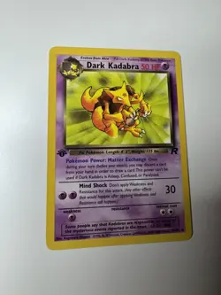 Pokemon Card - Dark Kadabra Team Rocket 39/82 1st Edition - Image 4
