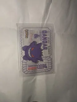 Gengar Pronto Cafe Card Promo 2025 Pokemon Japanese EX+ - Image 1