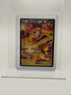 Charizard EX XY121 Black Star Promo Full Art Holo Pokemon Card NM LP+ - Image 1