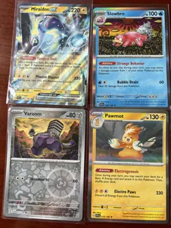 Pokemon TCG SVI Scarlet & Violet Base 20 Card Bundle Holo Rare Binder Collection - Image 2