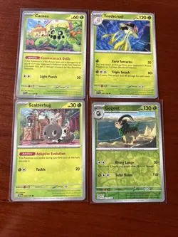 Pokemon TCG SVI Scarlet & Violet Base 20 Card Bundle Holo Rare Binder Collection - Image 4