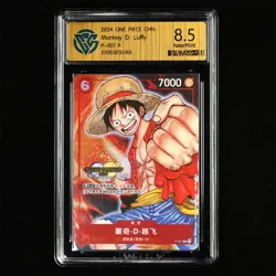 CCG NearMint 8.5 2024 ONE PIECE CHN .TCG Card P-001 P Monkey D. Luffy - Image 2