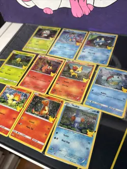Pokemon Celebrations Holo Lot 10 Cards 25th Anniversary Stamp McDonald's Promo - Image 2