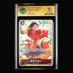 CCG GemMint 10 2024 ONE PIECE CHN .TCG Card P-075 P Monkey D. Luffy - Image 1