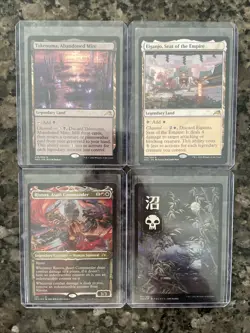 Magic the Gathering - Kamigawa: Neon Dynasty - 36 Cards Takenuma, Abandoned Mire - Image 3