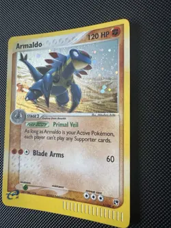 Pokemon Card - Armaldo Holo - 1/100 - EX Sandstorm - 2003 - Image 2