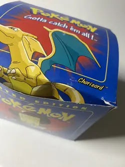 1999 Burger King Pokemon POKEBALL Gold-Plated Card - CHARIZARD #6 NEW & SEALED! - Image 3