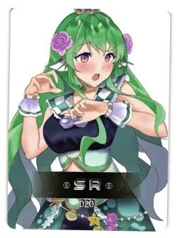 Finana Ryugu SR 020 Goddess Story Star Party Maiden Anime Doujin Card - Image 1
