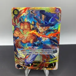 Sabo OP07-118 SEC - One Piece TCG - English Card Near-Mint Secret Rare - Image 1