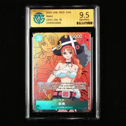 CCG GemMint 9.5 2023 ONE PIECE CHN .TCG Card OP02-036 SR Nami - Image 1