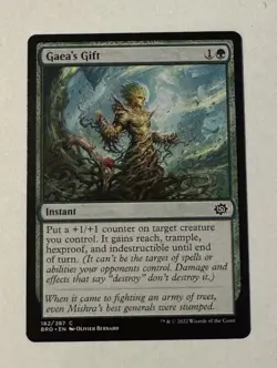 MTG Gaea's Gift - The Brothers’ War LP - Image 1