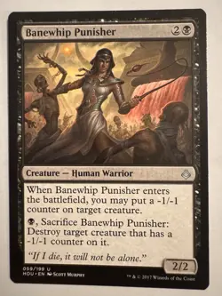 MTG Magic the Gathering Banewhip Punisher (59/257) Hour of Devastation LP - Image 1