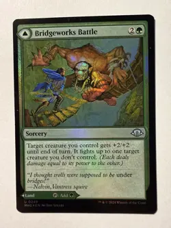MTG Modern Horizons 3 Bridgeworks Battle Foil x1 Uncommon - Image 1