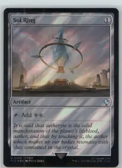 Sol Ring (0359) (Surge Foil) U Commander: FINAL FANTASY 359 NM - Image 1