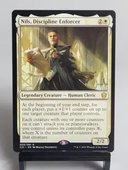 Magic The Gathering - Commander 2021 - Nils, Discipline Enforcer - Image 1
