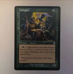Zoologist 285 Odyssey Rare Magic The Gathering - Image 1