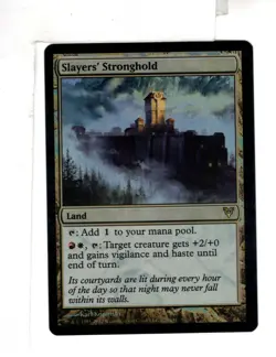 MTG SkeenAB Slayers' Stronghold FOIL from Avacyn Restored. NM. - Image 1