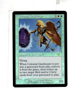 MTG SkeenAB Celestial Gatekeeper FOIL from Legions. LP. - Image 1