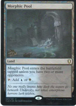 MTG: Commander Legends: Baldur's Gate: Prerelease Foil Morphic Pool: LP Con - Image 1