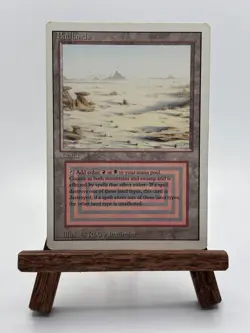 Badlands Revised Edition Rare - MTG Magic The Gathering HP - Image 1