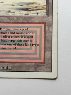 Badlands Revised Edition Rare - MTG Magic The Gathering HP - Image 5