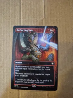 Deflecting Swat (Borderless) Commander Masters Regular - Image 1