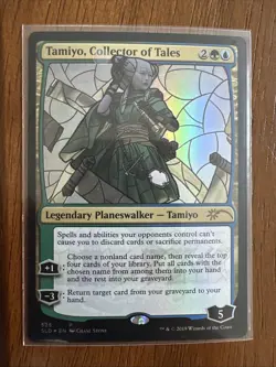 Tamiyo, Collector of Tales (Stained Glass) - FOIL - Secret Lair - Mint - MTG - Image 1
