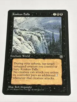 Koskun Falls Homelands Rare NM Magic: The Gathering Normal - Image 1