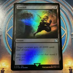 MTG - Overkill - Foil - FIN 0109 - Final Fantasy - Magic the Gathering - Image 1