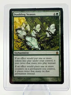 Doubling Season Ravnica: City of Guilds Regular Light Play MTG - Image 2