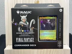 Magic the Gathering MTG Final Fantasy XIV Scions & Spellcraft Commander Deck - Image 1